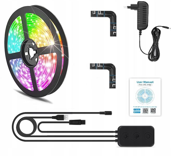 Taśma LED RGBIC PC Ambilight Synchronizacja ekranu zdjęcie 1
