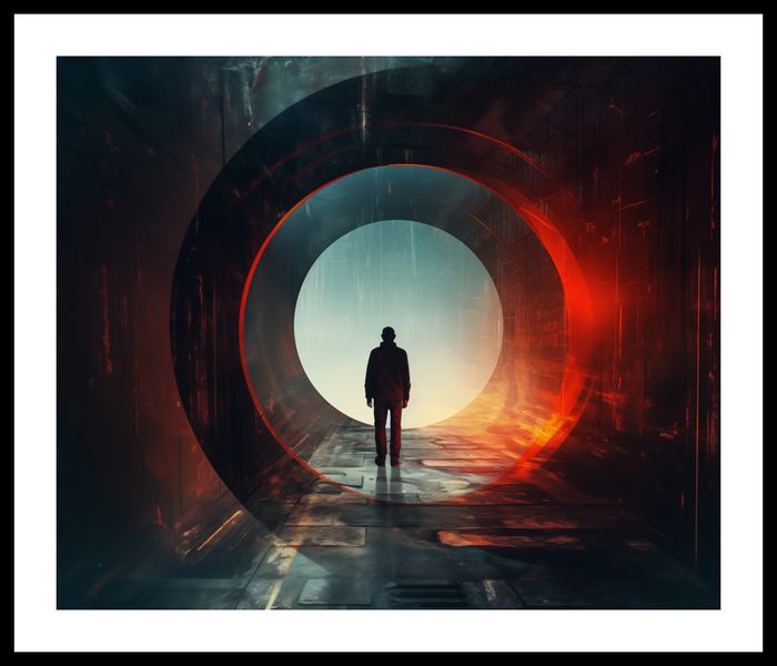 Plakat 60x50cm Portal do Świata zdjęcie 3