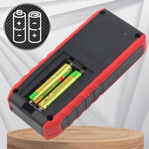 DALMIERZ LASEROWY 50M KĄTOMIERZ CYFROWY MIERNIK POZIOMICA LASEROWA LED na Arena.pl