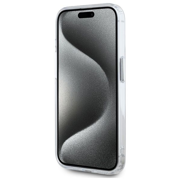 Etui Karl Lagerfeld do iPhone 15 Pro Max, Biały, MagSafe zdjęcie 5