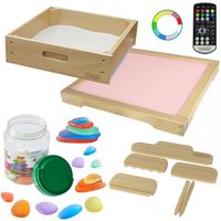 MASTERKIDZ Panel Świetlny LED Zmiana kolorów Pilotem