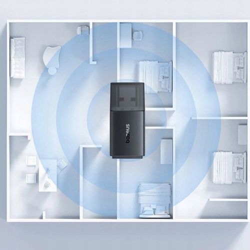 Karta sieciowa USB-A, Baseus 650Mb/s 5GHz, Ethernet, adapter, Karta LAN na Arena.pl