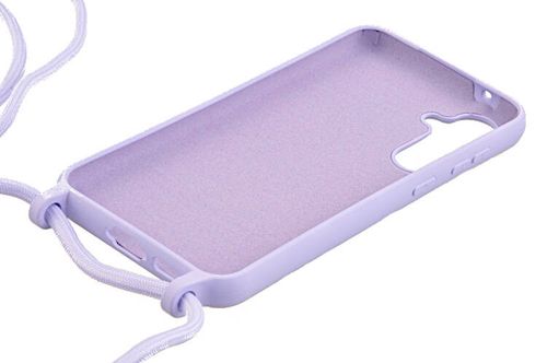 Etui ze sznurkiem RCK do Samsung Galaxy S24 FE fioletowy na Arena.pl