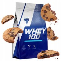 PYSZNE BIAŁKO WPC Trec Whey 100 700g PROTEINY NA MASĘ MIĘŚNIE DO TRENINGU