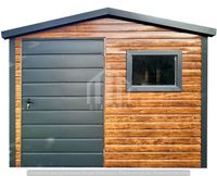 Schowek - domek ogrodowy 2,5x2,5m - drzwi - okno - dwuspad  SO148