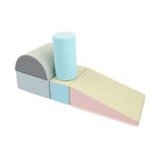tor przeszkód dla dzieci Soft - pastelowy