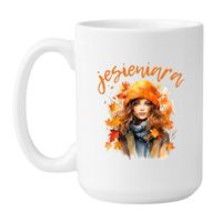 KUBEK "JESIENIARA" Wzór - Duży 450 ml