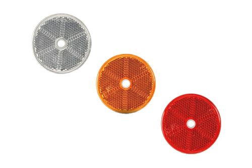 Odblask okrągły śr. 60mm żółty (DOB033Z) na Arena.pl