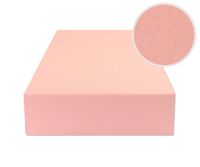 Prześcieradło Z Gumką 60X120 Jersey Jasny Róż