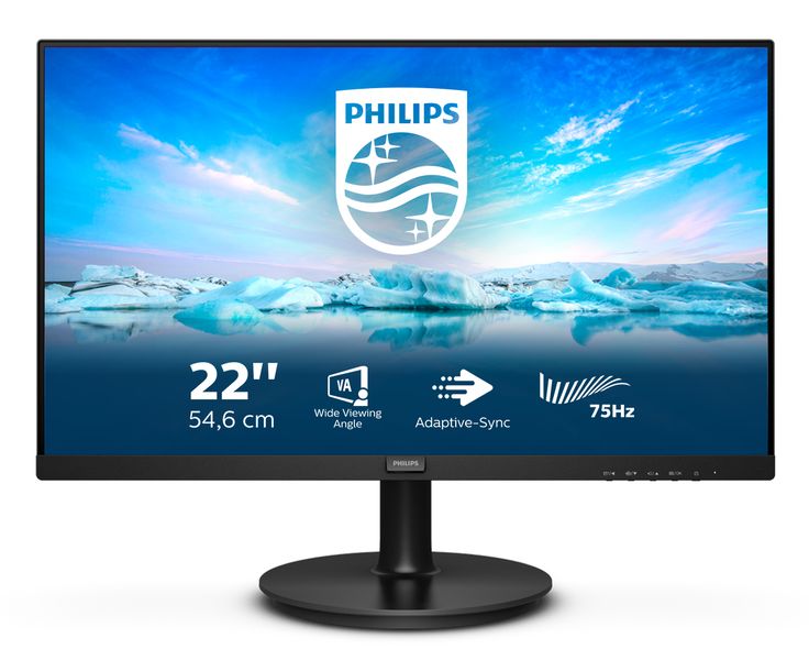 Monitor LED 22" Philips 222V8LA/00 zdjęcie 5