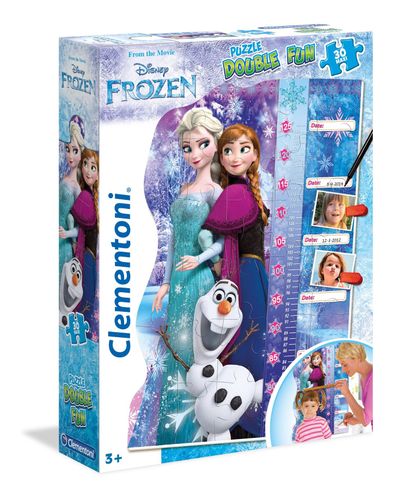 Puzzle Disney Kraina Lodu Double Fun 30 elementów Clementoni na Arena.pl