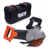 BRUZDOWNICA ELEKTRYCZNA 3000W DO BETONU ROWKÓW PRACA Z WODĄ LASER WALIZKA