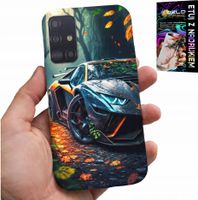 ETUI DO SAMSUNG GALAXY A51 - LUKSUSOWE SAMOCHODY SUPER AUTA WZORY