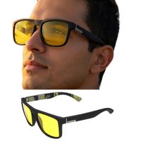 Okulary polaryzacyjne rozjaśniające dla kierowców żółte uv400