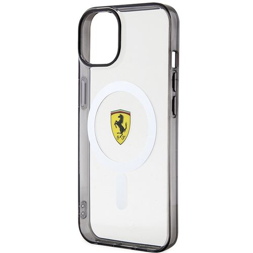 Etui Ferrari do iPhone 15, iPhone 14, iPhone 13, Przezroczysty MagSafe na Arena.pl