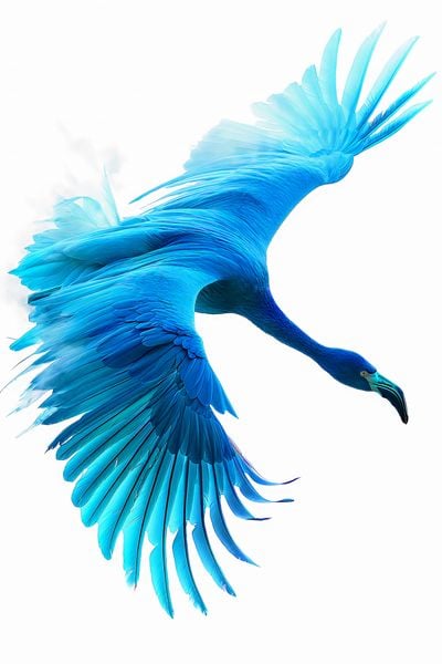 Plakat 40x60cm Błękitny Lot zdjęcie 1