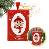 ręcznik świąteczny motyw bałwanek 35x35cm rec59wz3