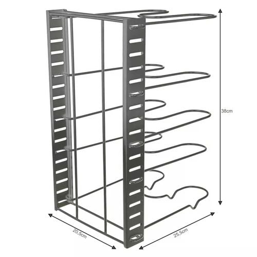 organizer stojak na patelnie kinghoff kh-1639 na Arena.pl