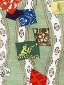 Plakat 60x80cm Motifs, Bijutsukai Japoński Vintage do Salonu