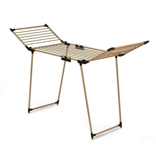 Stojąca suszarka na pranie odzież bieliznę składana balkonowa mocna duża na Arena.pl