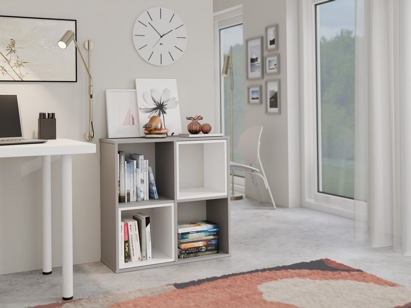 Regał Malax 2x2 GLINA zdjęcie 3