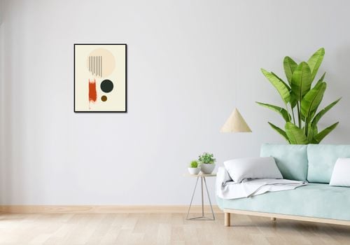 Plakat 50x65cm Symetryczna Struna na Arena.pl