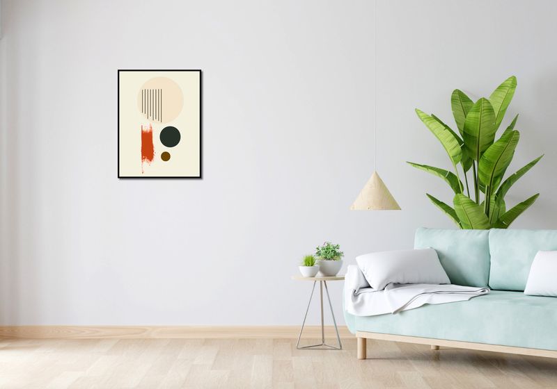 Plakat 50x65cm Symetryczna Struna zdjęcie 4