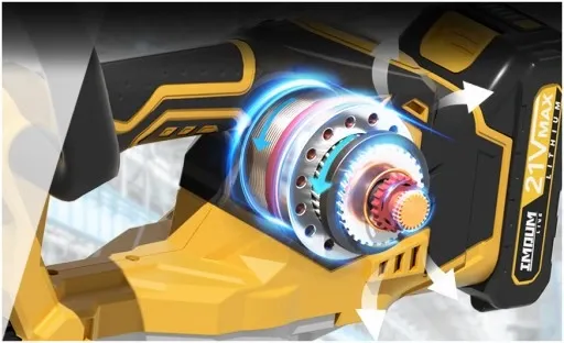 NOŻYCE DO ŻYWOPŁOTU AKUMULATOROWE DO KRZEWÓW IMOUM AKUMULATOR ZESTAW 21V zdjęcie 12