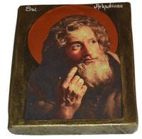 Ikona Święty Arkadiusz patron znajdujących się w sytuacjach ekstremalnych