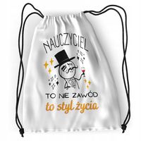 Plecak Sportowy Szkolny Dla Nuczyciela Worek Torba Z Nadrukiem Ze Zdjęciem