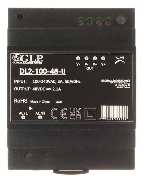 ZASILACZ IMPULSOWY DL2-100-48-U zdjęcie 3