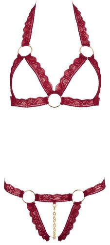 Bra Set Open Red S/M na Arena.pl