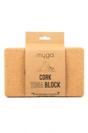 Korkowy klocek do jogi myga Cork Block zdjęcie 1