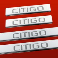 Listwa progowa SKODA CITIGO Stal nierdzewna 304 połysk 4szt