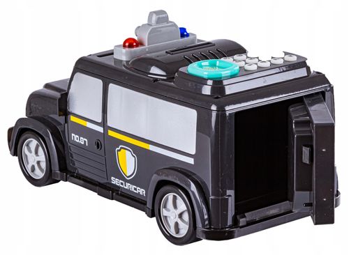 Samochód Policja Skarbonka Na Szyfr, Sejf Na Banknoty na Arena.pl
