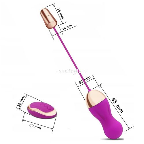 Bezprzewodowe Jajko 10 Programów Wibracji Z Pilota na Arena.pl