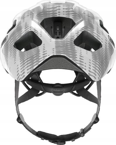 Kask rowerowy Abus Macator White silver L 58-62 cm na Arena.pl