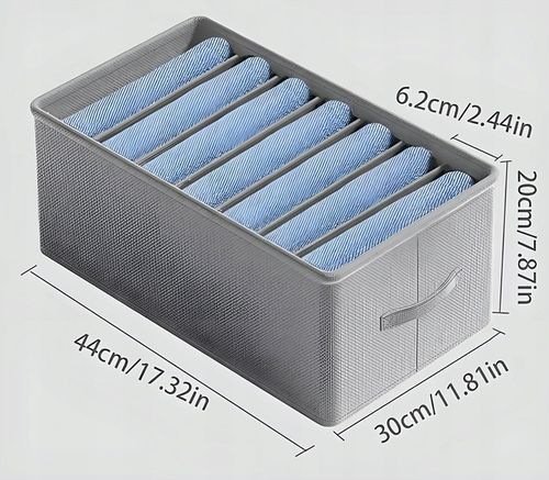 Zestaw Organizerów NA UBRANIA Pojemniki do SZAFY szuflady BIELIZNĘ na Arena.pl