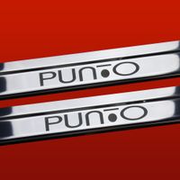 Listwa progowa FIAT PUNTO EVO Stal nierdzewna 304 połysk 2szt