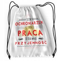 Plecak Ochroniarza Sportowy Szkolny Worek Torba Z Nadrukiem Ze Zdjęciem