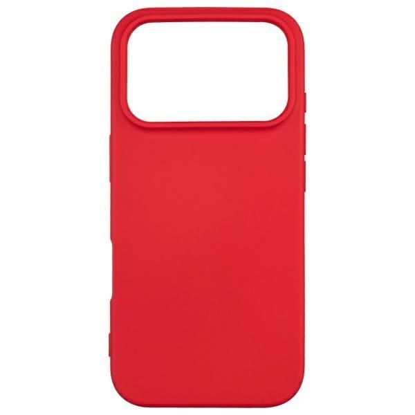 etui beline silicone do iphone 17 pro    czerwony zdjęcie 2