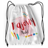 Plecak Dla Modela Sportowy Szkolny Worek Torba Z Nadrukiem Ze Zdjęciem