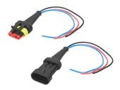 Hermetyczna kostka z kabelkiem 20cm OH-3 (gniazdo i wtyk) komplet