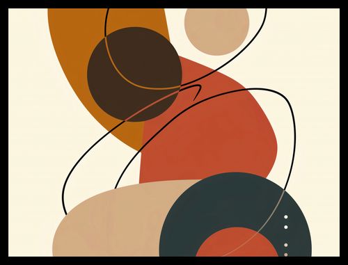 Plakat 40x30cm Geometria Harmonii na Arena.pl