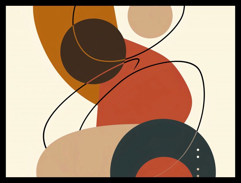 Plakat 40x30cm Geometria Harmonii zdjęcie 2