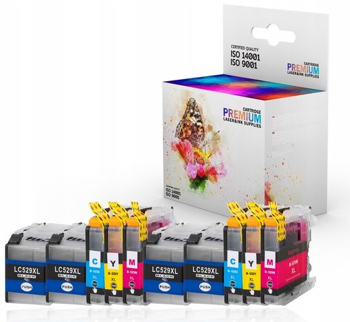 TUSZE DO DRUKARKI BROTHER DCP-J105 J100 MFC-J200 na Arena.pl