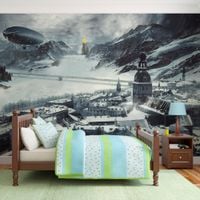 Fototapeta - Zima w Rydze 250x193