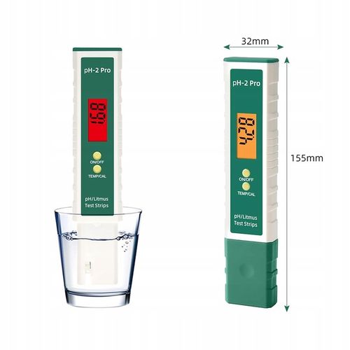 MIERNIK pH METR TESTER BUFORY WODY AUTOKALIBRACJA na Arena.pl