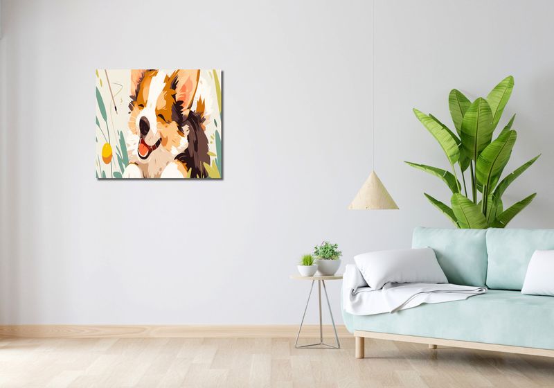 Obraz 70x60cm Przyszła Zima zdjęcie 2