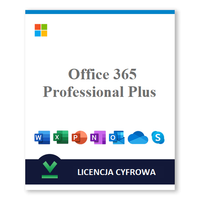 Microsoft Office 365 Pro Plus PL / Konto 5 Urządzeń Dożywotnio